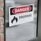 Signmission Propane Danger Sign, Vinyl Decal, 10in W x 7in L, 2PK OS-2PACK-DS-D-710-L-1537 - alternate 2